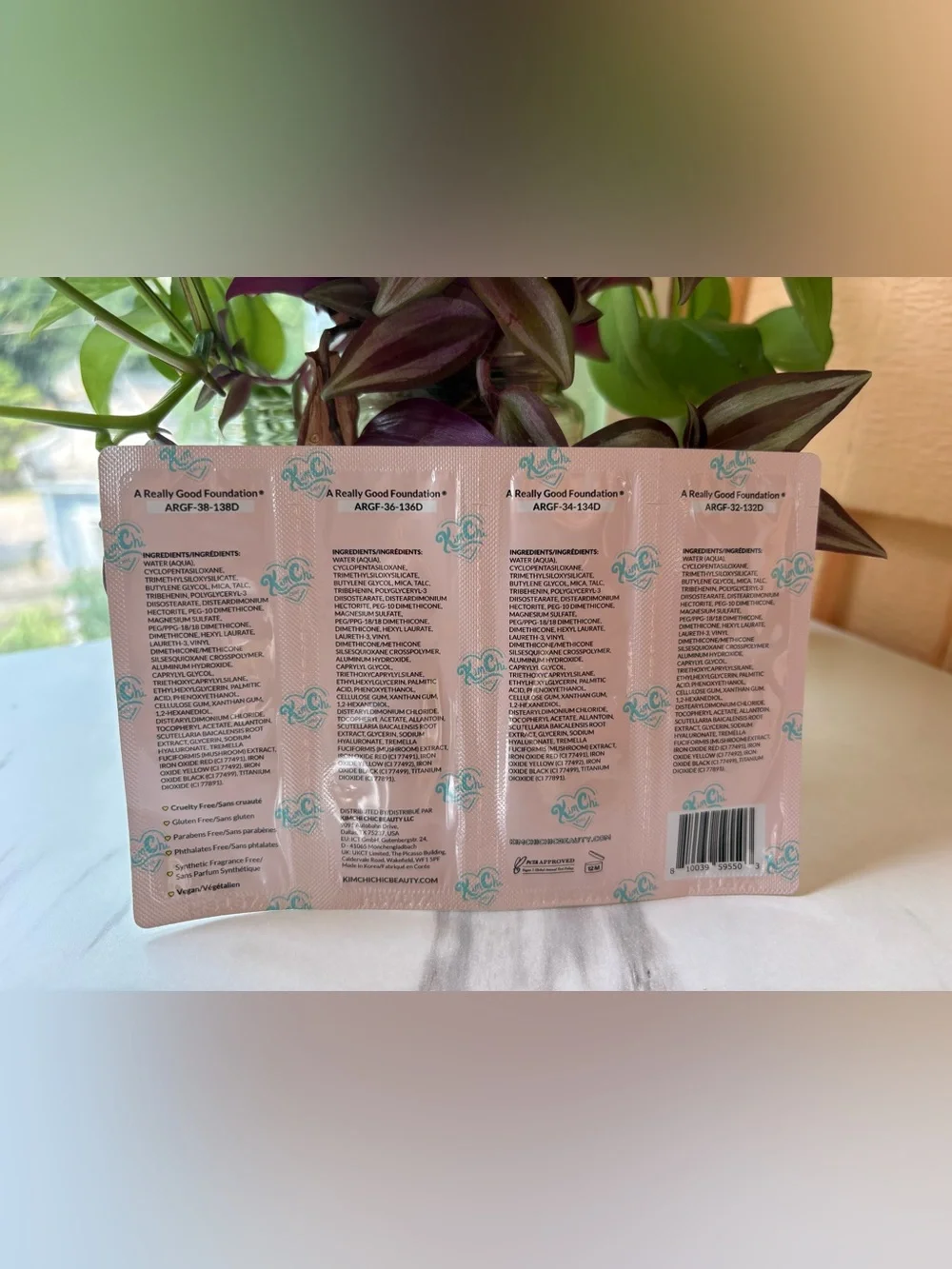 🔮 3/$15 🔮 Kimchi Chic Beauty Foundation Sampler